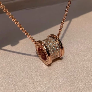 หรูหรา All-Match เอวเล็กไทเทเนียมเหล็ก Clavicle Chain ชุบ 18K Gold Non-Fade คู่สร้อยคออุปกรณ์เสริมของขวัญต้องมี