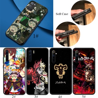 Pj15 เคสโทรศัพท์มือถือแบบนิ่ม ลาย Black Clover Asta สําหรับ Realme Narzo 20 30 30A 50i C21Y C25Y C25S C30 XT X2 X Lite