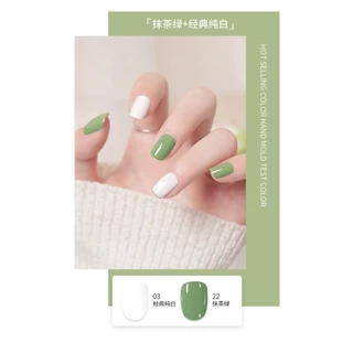 สี2023 เล็บเจล สีทาเล็บ เล็บเจล ยาทาเล็บสูตรน้ำใหม่ แบบไม่ต้องอบ สามารถฉีกได้นานแห้งเร็วไม่มีกลิ่น