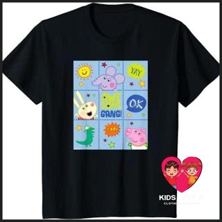 เสื้อยืด พิมพ์ลาย Peppa Pig George Pig Awesome