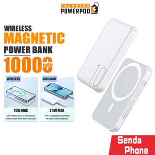 แบตสำรอง + แท่นชาร์จไร้สาย 2 in1 รุ่น RPP-65 ความจุ 10000 mAh ชาร์จเร็ว 15W ชาร์จได้ 2 แบบ ทั้งไร้สายและมีสาย