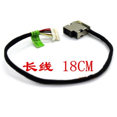 DC Power Jack พร้อมสายสําหรับ HP 14-j105tx J005tx J006tx J122tx TPN-C121 แล็ปท็อป DC-IN ชาร์จ Flex C