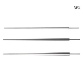 Nex หมุดเหล็ก 14G 16G 18G สําหรับเจาะหูจมูก 3 ชิ้น
