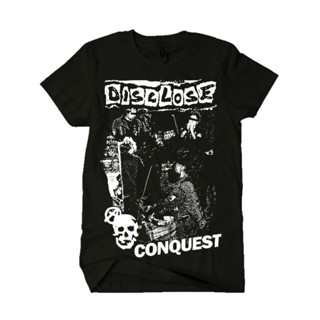 NEXเสื้อยืด พิมพ์ลาย Music/BAND DISCLOSE - CONQUEST