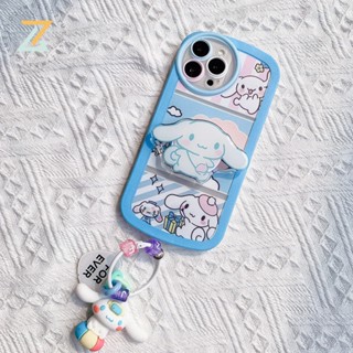 เคส Realme C55 Realme C35 Realme C11 2021 Realme C20 C15 C12 C3 C21Y C17 C25 C25Y Realme 5 5i 6i 9i 7i Narzo 50A Prime F9 F7 F11 Pro บิ๊กอายส์หูใหญ่น่ารักสุนัขที่ใส่ซิลิโคนเคสโทรศัพท์