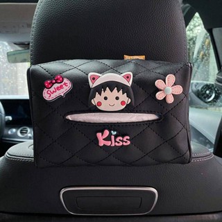 Creative New Car Tissue Box Car Multi-Functional Fashion Decoration Cute Car Cartoon Hanging Tissue Box for Car NTyx