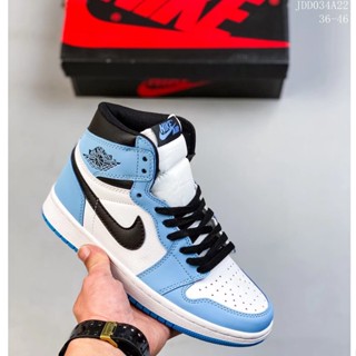 Nike Air Jordan 1 retro high og Jordan รองเท้าผ้าใบ สไตล์คลาสสิก