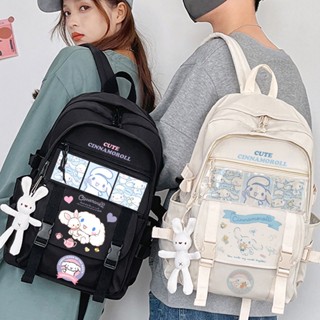 กระเป๋าเป้สะพายหลัง ลาย Cinnamoroll Sanrio เกรดหก สําหรับนักเรียนประถม