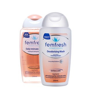 Femfresh ออสเตรเลีย femfresh หญิงคาโมไมล์โลชั่นส่วนส่วนตัวลิลลี่ ไพรเวทแคร์ เลดี้แคร์โลชั่น  Femfresh Australian deodorant cleaner 250ml