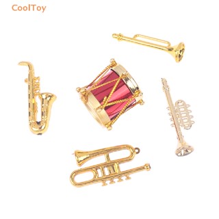 Cooltoy โมเดลเครื่องดนตรีจิ๋ว สเกล 1/12 สําหรับตกแต่งบ้านตุ๊กตา ขายดี