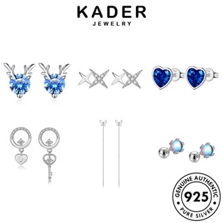 Kader ต่างหูสตั๊ด เงิน 925 ประดับเพชร ไข่มุก สําหรับผู้หญิง M031