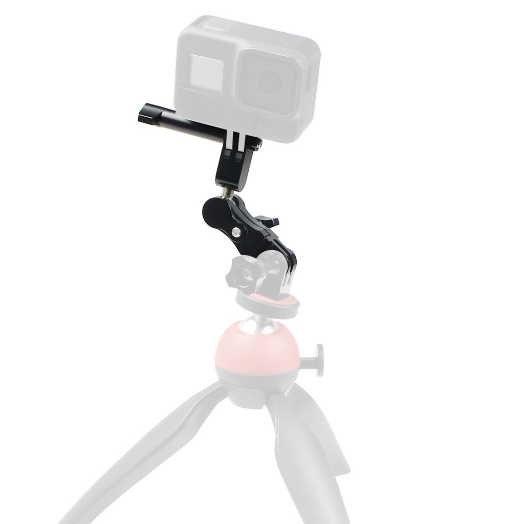 Feichao Magic Hand Extension Adapter หมุน Joint หมวกกันน็อคขาตั้งกล้องสําหรับ GoPro 13 12 11 10 9 8 7 สําหรับ DJI Osmo Action กล้อง