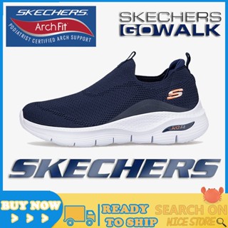 [penghantaran Ekspres] SKECHERS_ARCH-FIT รองเท้าสลิปออน กันลื่น สําหรับผู้ชาย และผู้หญิง 232041