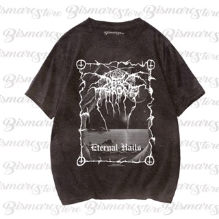 AABเสื้อยืดผ้าฝ้ายพรีเมี่ยม เสื้อยืดพรีเมี่ยม พิมพ์ลาย Dark Trone Eternal Hails Heavy Metal Band สําหรับผู้ชาย