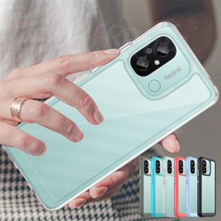 เคสโทรศัพท์มือถือแบบใส กันกระแทก สําหรับ Redmi 12C 10C 10A 10 Redmi Note 12 Pro Plus 4G 5G