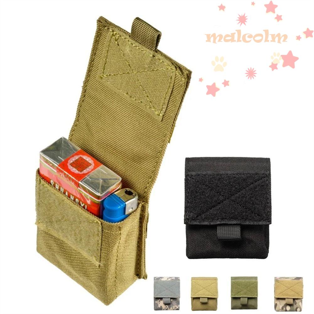 Malcolm กระเป๋าไนล่อน EDC 1000D ขนาดเล็ก สําหรับใส่เครื่องมือ เข็มขัด ของใช้จิปาถะ