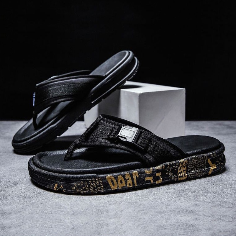 ⚡สินค้าเฉพาะจุด ⚡รองเท้าแตะกลางแจ้งสำหรับผู้ชาย พื้นรองเท้าหนา กันลื่น ทนทาน - รูปที่ 6