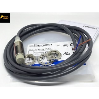 แนะนำ E2E-X8MD1 หัว 12mm ระยะจับ 8mm จับโลหะ 2สาย NO 12V-24V ส่งทุกวัน