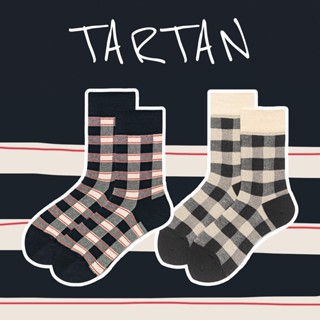 emmtee.emmbee - ถุงเท้า Tartan