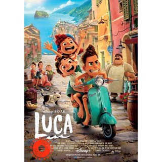 DVD Luca ลูก้า (2021) (เสียง ไทยมาสเตอร์/อังกฤษ ซับ ไทย/อังกฤษ) DVD