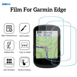 ฟิล์มกระจกนิรภัยกันรอยหน้าจอ แบบใส HD คุณภาพสูง ทนทาน กันน้ํา สําหรับ Garmin Edge 840 540 1040 Explore 2