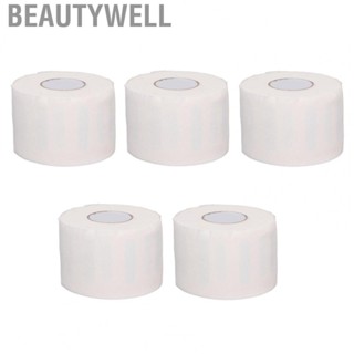 Beautywell Neck Paper Band  Barber Paper Self Adhesive White Stretchy  for Beauty Salon