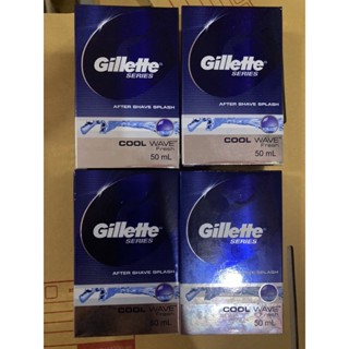 มีด มีด ล๊อตใหม่!!Gillette Series After Shave Splash : Cool Wave Fresh ยิลเลตต์ หลังโกนหนวด