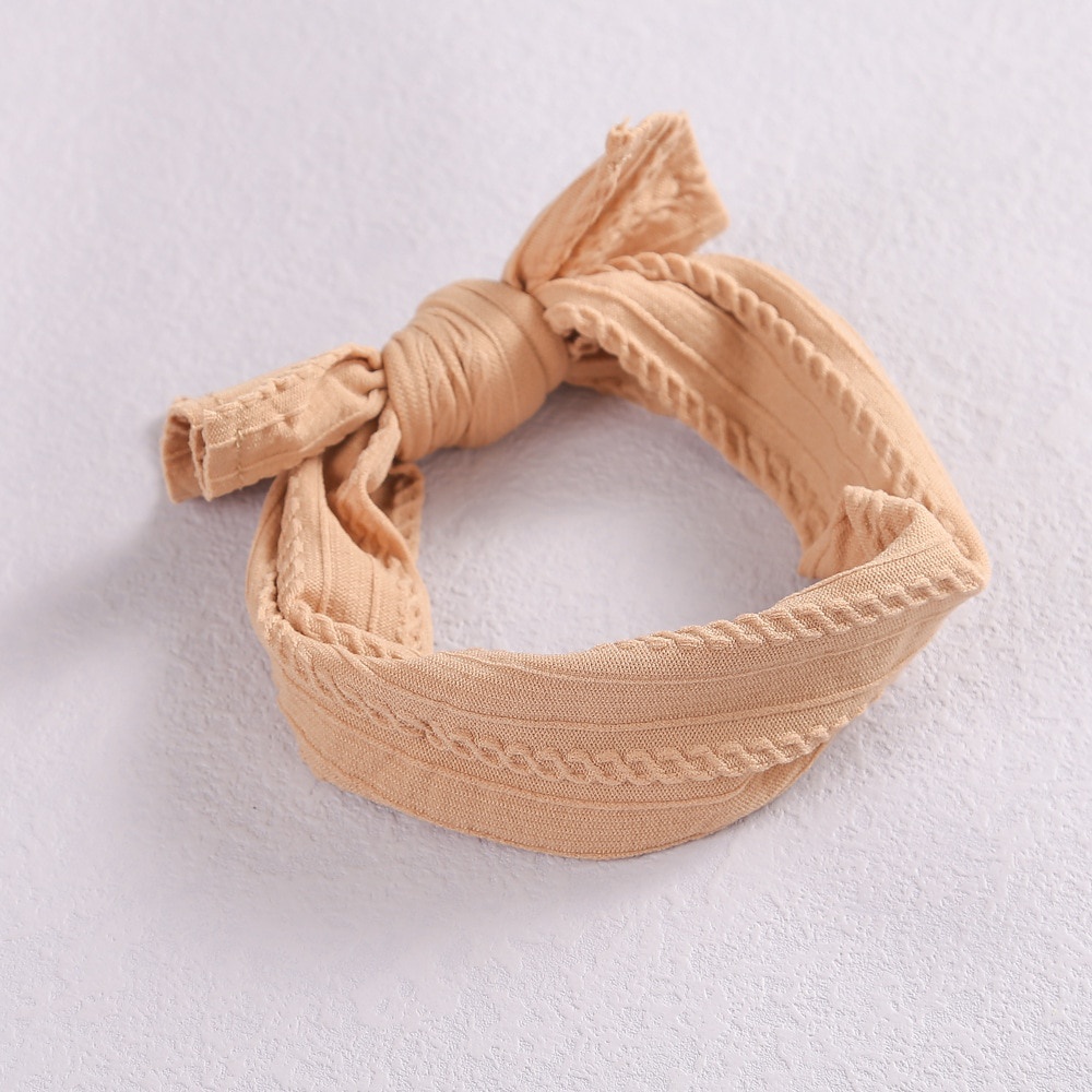 ผ้าโพกหัว ที่คาดศีรษะ โบว์ 32 สี สําหรับเด็ก เครื่องประดับผมเด็ก - รูปที่ 4