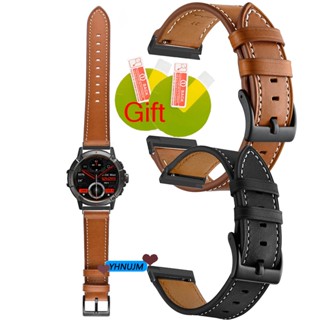 สายนาฬิกาข้อมือหนัง สําหรับ Zeblaze Ares 3 Zeblaze Ares3 Smart Watch