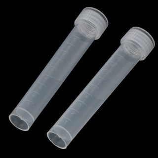 Dta หลอดทดลองแช่แข็ง พลาสติก ขนาด 10 มล. สําหรับห้องปฏิบัติการ 10 ชิ้น