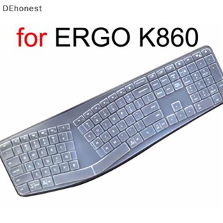 [DEhonest] ฝาครอบคีย์บอร์ด ซิลิโคน อุปกรณ์เสริม สําหรับ Logitech ERGO K860