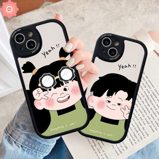 เคสโทรศัพท์มือถือคู่รัก ลายการ์ตูนตลก สําหรับ Redmi 12C A1 9A 10C 9 10 10A 9T 9C K40s Note 11 8 9 10 11s 10s 10Pro 9Pro 9s 8 11 Pro+ POCO M3 F4 X3 NFC Pro Mi 11T 12 เคสนิ่ม น่ารัก สําหรับเด็กผู้หญิง