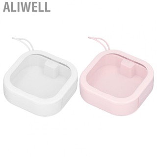 Aliwell Clear Small Containers ABS TPE Transparent Drawer Organizers W/Push Switch US