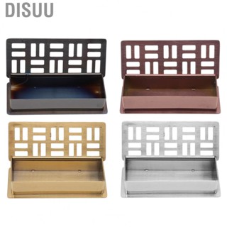 Disuu Rectangle Toothpick Box  Glossy Edges Toothpick Holder Stainless Steel  for Bars