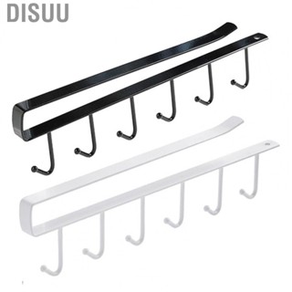 Disuu Cabinet Storage Hanger Hook  Cabinet Hook Iron Painting Durable Fine Workmanship  for Home