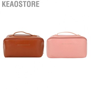 Keaostore Makeup Storage Bag  Makeup Travel Bag Strong Toughness Large   for Home