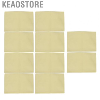 Keaostore 10x Tattoo Practice Skins A4 Blank 1mm Thick Soft Elastic Silicone  Grade