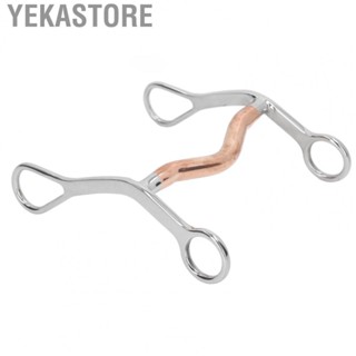 Yekastore Horse Breaking Bit Easy To Use Stainless Steel Horse Mouth Bit For Farm