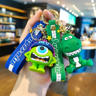 พวงกุญแจ จี้ตุ๊กตา Toy Story Buzz Lightyear Three-Eyed ขนาดเล็ก น่ารัก เหมาะกับของขวัญวันหยุด สําหรับห้อยกระเป๋านักเรียน รถยนต์