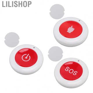 Lilishop Round  Control Lightweight Easy To Use Compact  Copy  Control Built in  White Red DC 3V Button Design