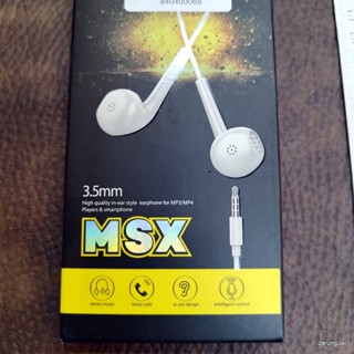 หูฟัง energy รุ่น msx good sound enjoy life high quality earphone for mp3 player &amp; smartphone