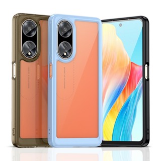 เคสโทรศัพท์มือถือแบบนิ่ม ใส กันกระแทก สําหรับ OPPO A98 5G A98 A98