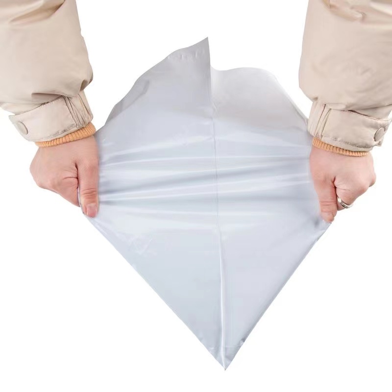 BUCK ถุงไปรษณีย์ ซองไปรษณีย์ คุณภาพสูง ถุงพัสดุ 45x60cm (10ใบ)สีขาว ซองไปรษณีย์พลาสติก ซองพลาสติก ถุงส่งพัสดุ ซองพัสดุ - รูปที่ 3