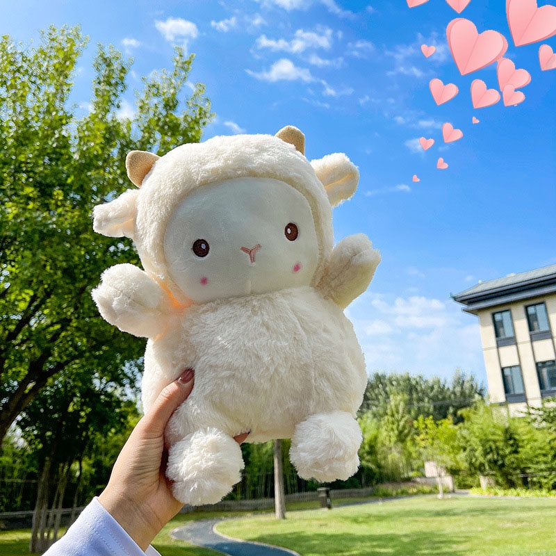 พร้อมส่ง ตุ๊กตาแกะ ตุ๊กตาแกะน้อยน่ารัก ของเล่นแกะตัวน้อย ของขวัญวันเกิด ของขวัญวันเด็ก
