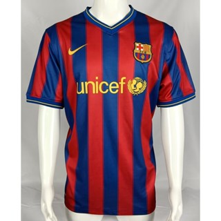 เสื้อกีฬาแขนสั้น ลายทีม BARCELONA 2009