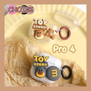 ใหม่ เคสโทรศัพท์มือถือแบบนิ่ม TPU ลายสตรอเบอร์รี่ หมี สําหรับ air pods Pro 2 2022 Pro 4 Pro6 I12