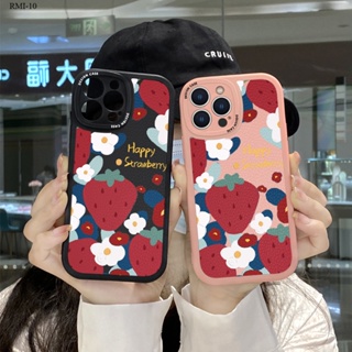 Xiaomi Redmi 10 10C 12C 9 9A 9C K40 K20 Pro สำหรับ Case Flower Strawberry เคส เคสโทรศัพท์ เคสมือถือ Soft Phone Cases