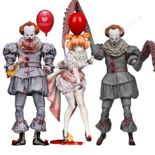 It Pennywise โมเดลตุ๊กตาฟิกเกอร์ เปลี่ยนหน้าได้