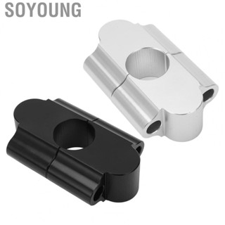 Soyoung 7/8in Handlebar Risers  Rustproof Comfortable Dirt Bike Handlebar Mount Clamp  for WR250F WR400F WR426F