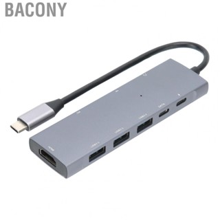 Bacony 9 In 1 Type C Adapter Multiport Hub 3.5mm Memory Card Docking